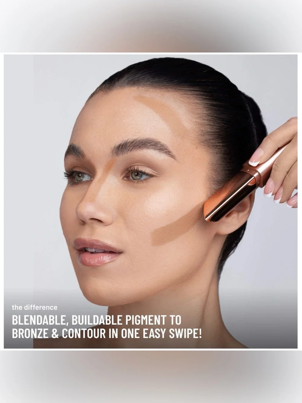 LYS No Limits Cream Bronzer & Contour Stick - in Shade Hope (Fair)